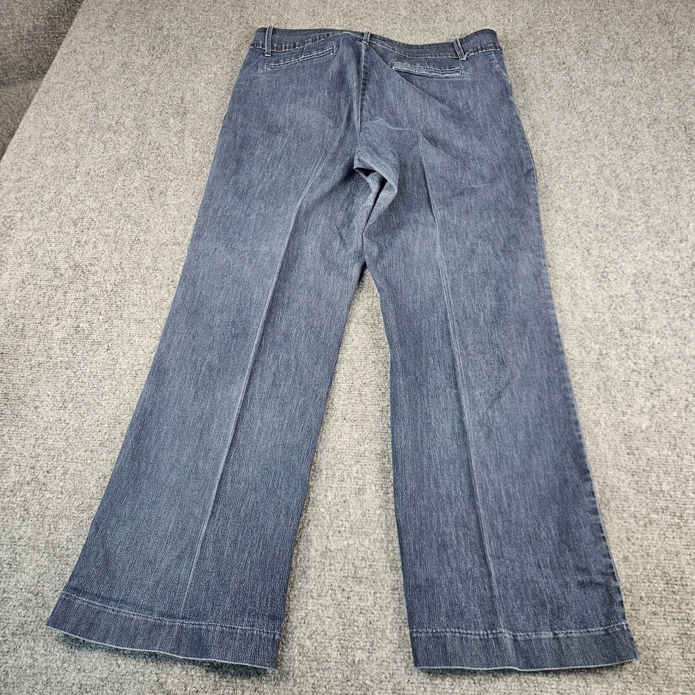 Lee Natural Straight Leg Jeans Dark Wash Denim Pants 14 Short 4659441 - Picture 9 of 9